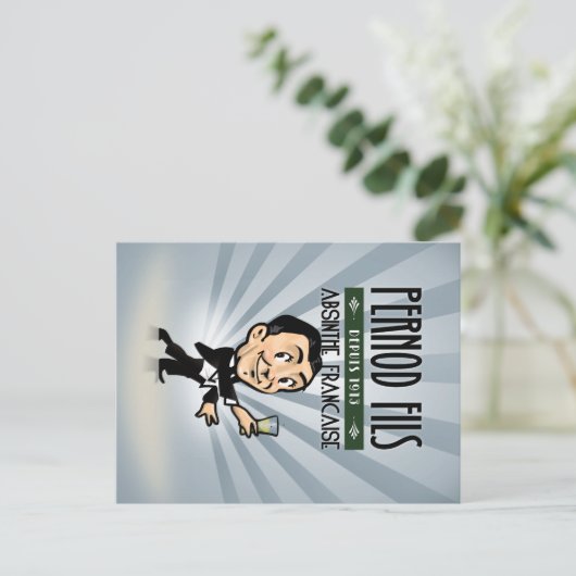 Carte Postale Pernod Fils (Debout devant)