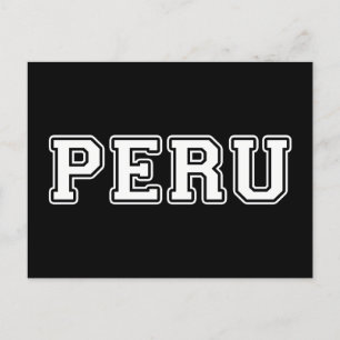 Carte Postale Pérou