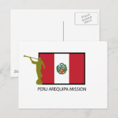 CARTE POSTALE PÉROU AREQUIPA MISSION LDS CTR (Devant / Derrière)