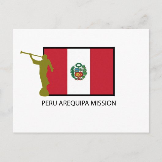 CARTE POSTALE PÉROU AREQUIPA MISSION LDS CTR (Devant)