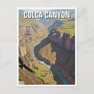 Carte Postale Pérou Canyon de Colca