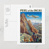 Carte Postale Pérou des Incas (Devant / Derrière)