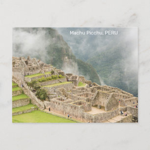 Carte Postale Pérou Machu Picchu