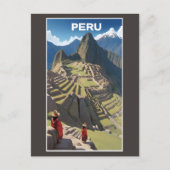 Carte Postale Pérou Machu Picchu (Devant)