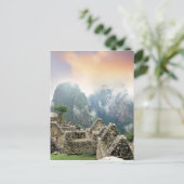 Carte Postale Pérou, Machu Picchu, ancienne ville perdue de (Debout devant)