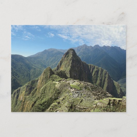 Carte Postale Pérou, Machu Picchu, ancienne ville perdue de 3 (Devant)