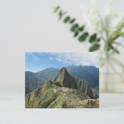 Carte Postale Pérou, Machu Picchu, ancienne ville perdue de 3 (Debout devant)