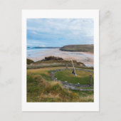 Carte Postale Perranporth Beach et Millennium Sundial (Devant)