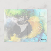 Carte Postale Perroquet (Dos)