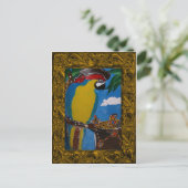 Carte Postale Perroquet Pirate (Debout devant)