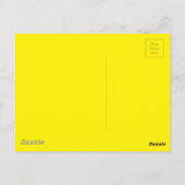 CARTE POSTALE PERROQUETS D'ANNIVERSAIRE (Dos)