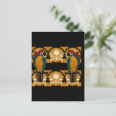 Carte Postale Perroquets de pirates (Debout devant)