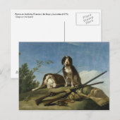 Carte postale Perros en traílla (Devant / Derrière)
