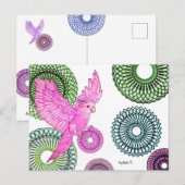 Carte Postale Perruche guérisseuse (Devant / Derrière)