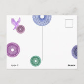 Carte Postale Perruche guérisseuse (Dos)