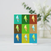 Carte Postale Perruques en Carré tonique terrestre (Debout devant)