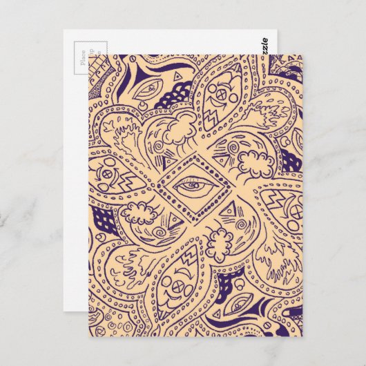 Carte Postale Persan de la Bohême (Devant / Derrière)