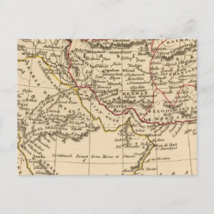 Carte Postale Perse, Arabie