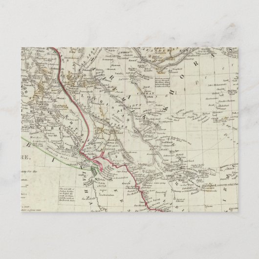 Carte Postale Perse, Empire ottoman (Devant)