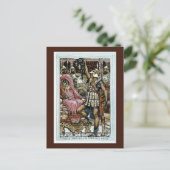 Carte Postale Persée montrant la tête du Gorgon (Debout devant)