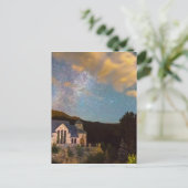 Carte Postale Perseid Meteor Douche et chapelle sur (Debout devant)