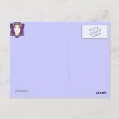 Carte postale Persephone et Papillon (Dos)