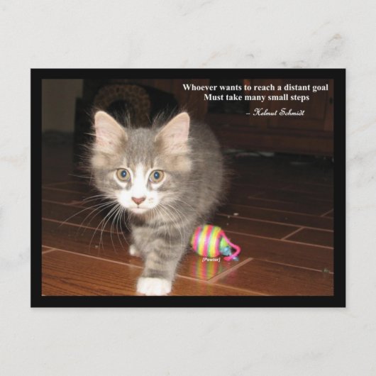 Carte Postale Persévérance (Devant)