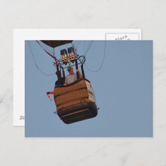 Carte Postale Pershing Balloon Derby 2009 (Devant / Derrière)