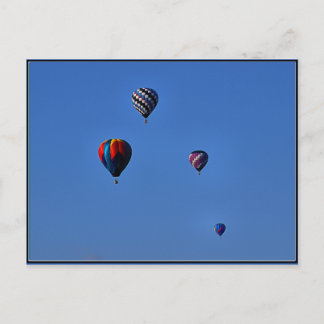 Carte Postale Pershing Balloon Derby 2009