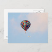 Carte Postale Pershing Balloon Derby 2009 (Devant / Derrière)