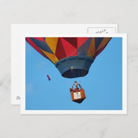 Carte Postale Pershing Balloon Derby 2009 (Devant / Derrière)