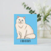 Carte Postale Persian cat (Debout devant)