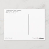 Carte postale "Persimmons et ornements pourpres" (Dos)