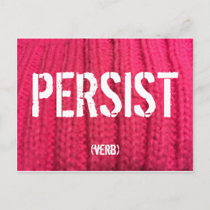 Carte postale persistante