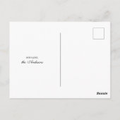 Carte Postale Personalized “Best Dog Ever” Dog Newspaper (Dos)