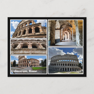 Carte Postale Personalized, Colosseum, Rome, Italy
