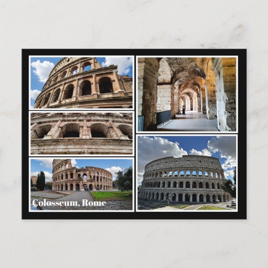 Carte Postale Personalized, Colosseum, Rome, Italy (Devant)