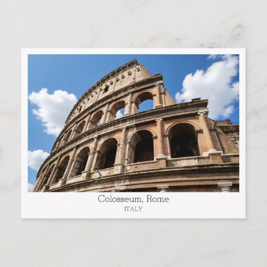 Carte Postale Personalized, Colosseum, Rome, Italy (Devant)