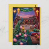 Carte Postale Personalized Diwali Festival Postcard (Devant / Derrière)