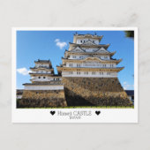 Carte Postale Personalized, From Himeji Castle  with Love (Devant)