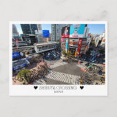 Carte Postale Personalized, From SHIBUYA CROSSING with Love (Devant)