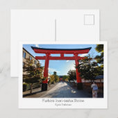 Carte Postale Personalized, Fushimi Inari-taisha Shrine, Japan (Devant / Derrière)