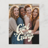 Carte Postale Personalized Galentine’s Day Photo (Devant)