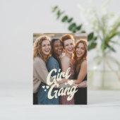 Carte Postale Personalized Galentine’s Day Photo (Debout devant)