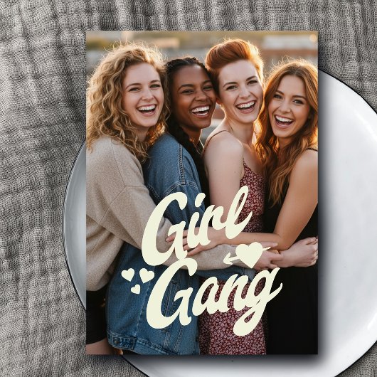 Carte Postale Personalized Galentine’s Day Photo