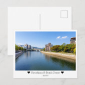 Carte Postale Personalized, Greetings from Hiroshima, Japan (Devant / Derrière)