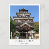 Carte Postale Personalized Hiroshima Castle, Japan (Devant)