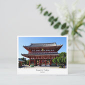 Carte Postale Personalized, Sensō-ji Temple, TOKYO, Japan (Debout devant)