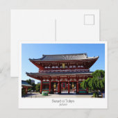 Carte Postale Personalized, Sensō-ji Temple, TOKYO, Japan (Devant / Derrière)