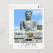 Carte Postale Personalized The Great Buddha of Kamakura (Devant / Derrière)